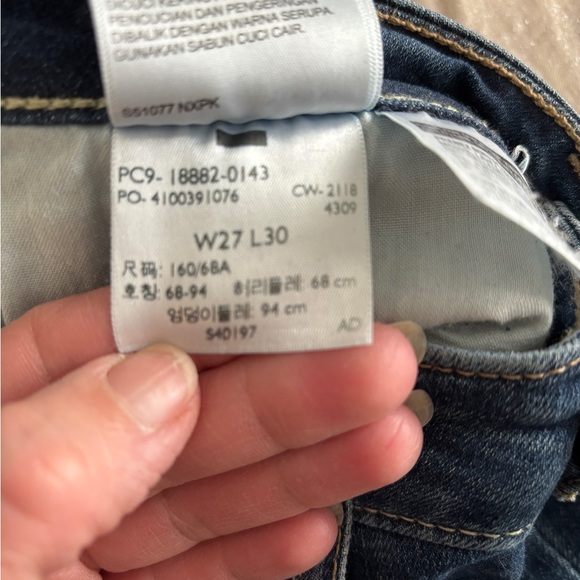 Women’s Levi’s 721 High Rise Skinny Jeans Size 27 - Picture 13 of 13